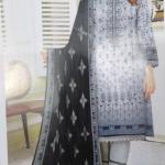 3-Piece Lawn Suit with Dupatta – Front Embroidery & Back Printed Design | Premium Fabric | 1012