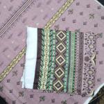 3-Piece Lawn Suit with Dupatta – Front Embroidery & Back Printed Design | Premium Fabric | 1016