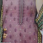 3-Piece Lawn Suit with Dupatta – Front Embroidery & Back Printed Design | Premium Fabric | 1016
