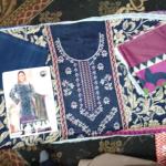 3-Piece Lawn Suit with Dupatta – Front Embroidery & Back Printed Design | Premium Fabric | 1032