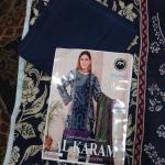 3-Piece Lawn Suit with Dupatta – Front Embroidery & Back Printed Design | Premium Fabric | 1032