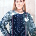 3-Piece Lawn Suit with Dupatta – Front Embroidery & Back Printed Design | Premium Fabric | 1032