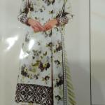 3-Piece Lawn Suit with Dupatta – Printed Trouser & Back Printed Design | Premium Fabric | 1068