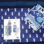 3-Piece Lawn Suit with Dupatta – Printed Trouser & Back Printed Design | Premium Fabric | 1076