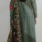 3-Piece Lawn Suit with Dupatta – Printed Trouser & Back Printed Design | Premium Fabric | 1085