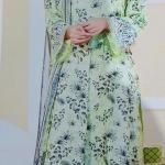 3-Piece Lawn Suit with Dupatta – Printed Trouser & Back Printed Design | Premium Fabric | 1037