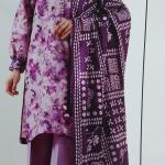 3-Piece Lawn Suit with Dupatta – Printed Trouser & Back Printed Design | Premium Fabric | 1088