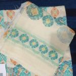 3-Piece Lawn Suit with Dupatta – Printed Trouser & Back Printed Design | Premium Fabric | 1090