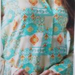 3-Piece Lawn Suit with Dupatta – Printed Trouser & Back Printed Design | Premium Fabric | 1090